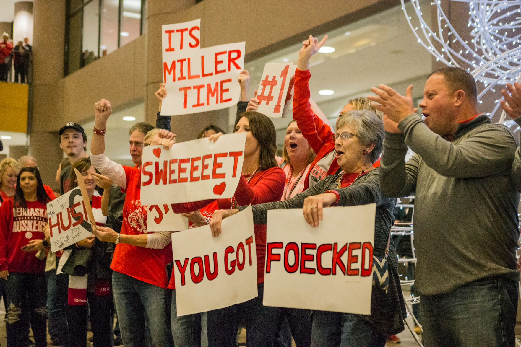 Nebraska Volleyball Championship Photo No. 1